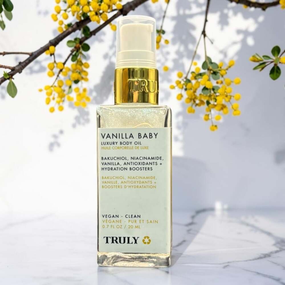 Truly Beauty Vanilla Baby Luxury Body Oil 0.7 fl oz